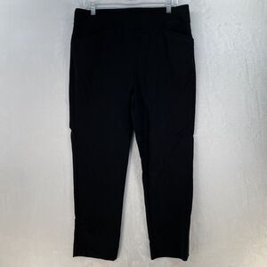 Chico’s Perfect Stretch Dress Pants Women’s Sz Large (12) Black0
